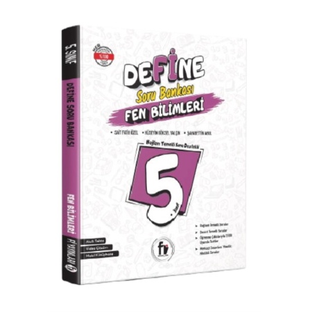 5. Sınıf Define Fen Bilimleri Soru Bankası